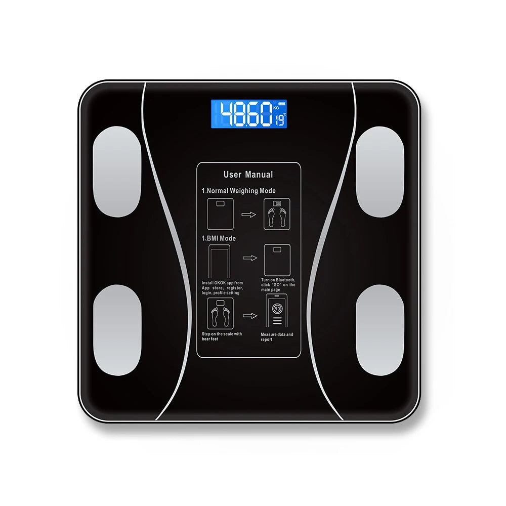 Body Fat Smart Digital Bathroom Scale