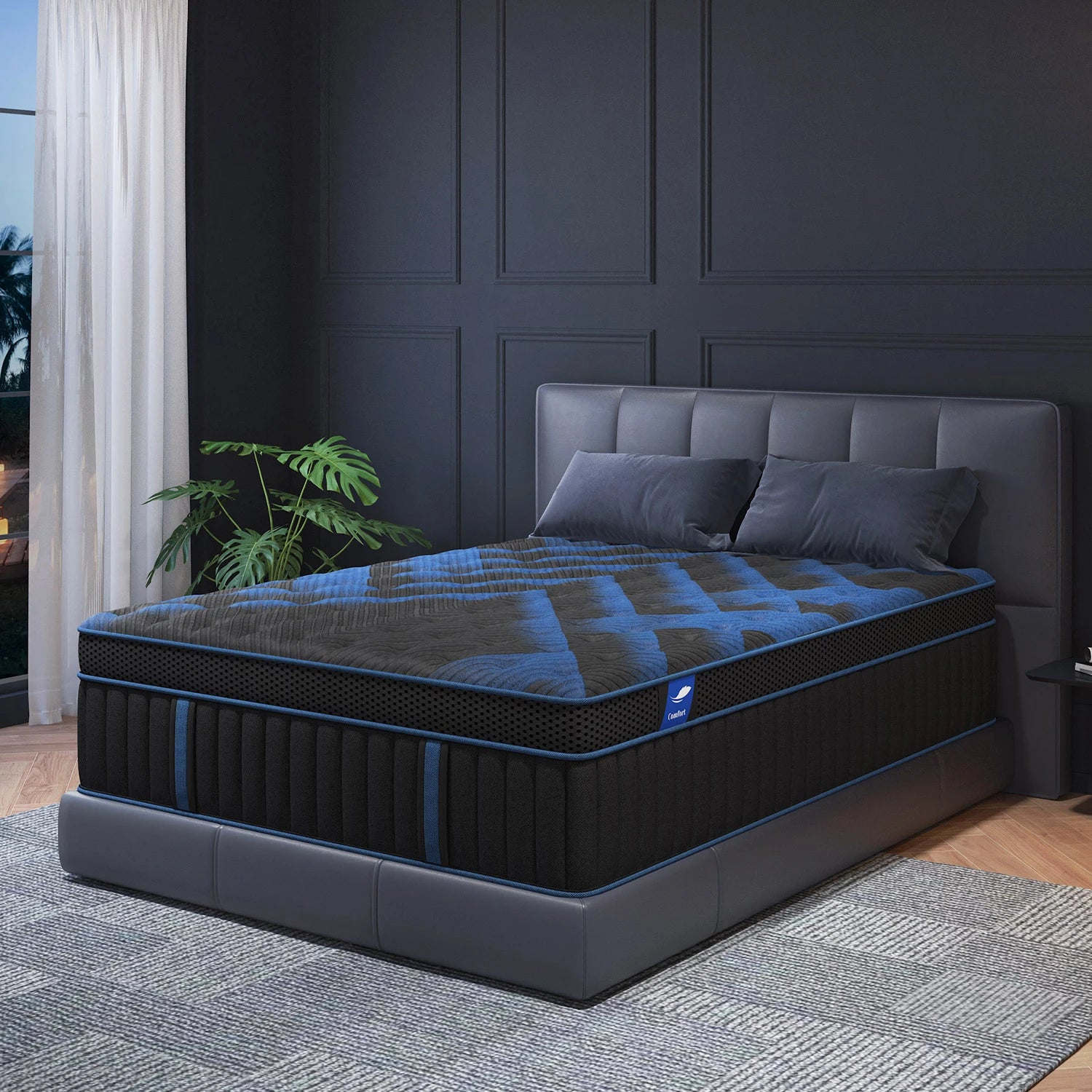 12"Gel Memory Foam Hybrid  Mattress