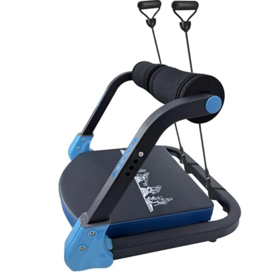 Foldable Ab Machine  With  Adjustable Resistance
