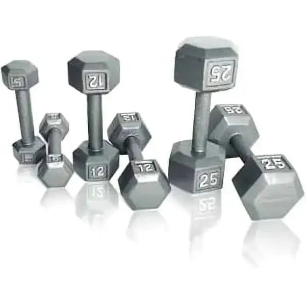 Cast Iron Hex Dumbbell