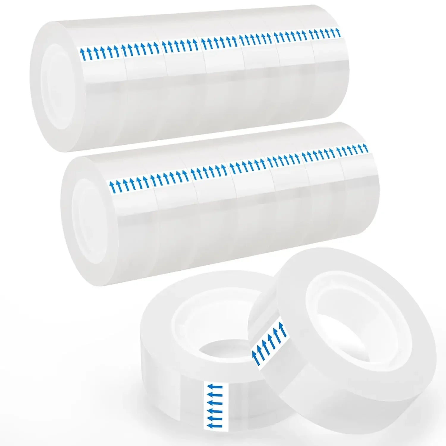 6 Rolls Transparent Tape Refills
