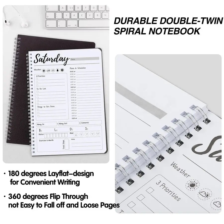 2026 Work/Day Planner With Hourly Schedules