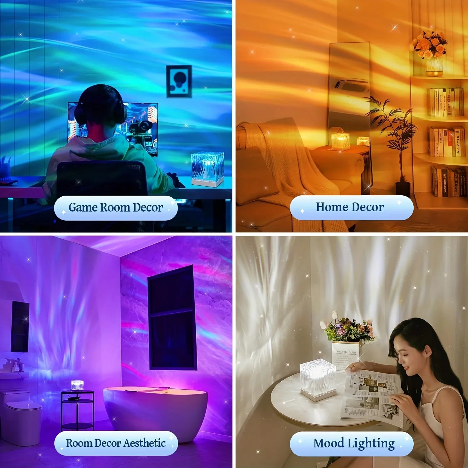 Ocean Wave Projector Light 16 Colors