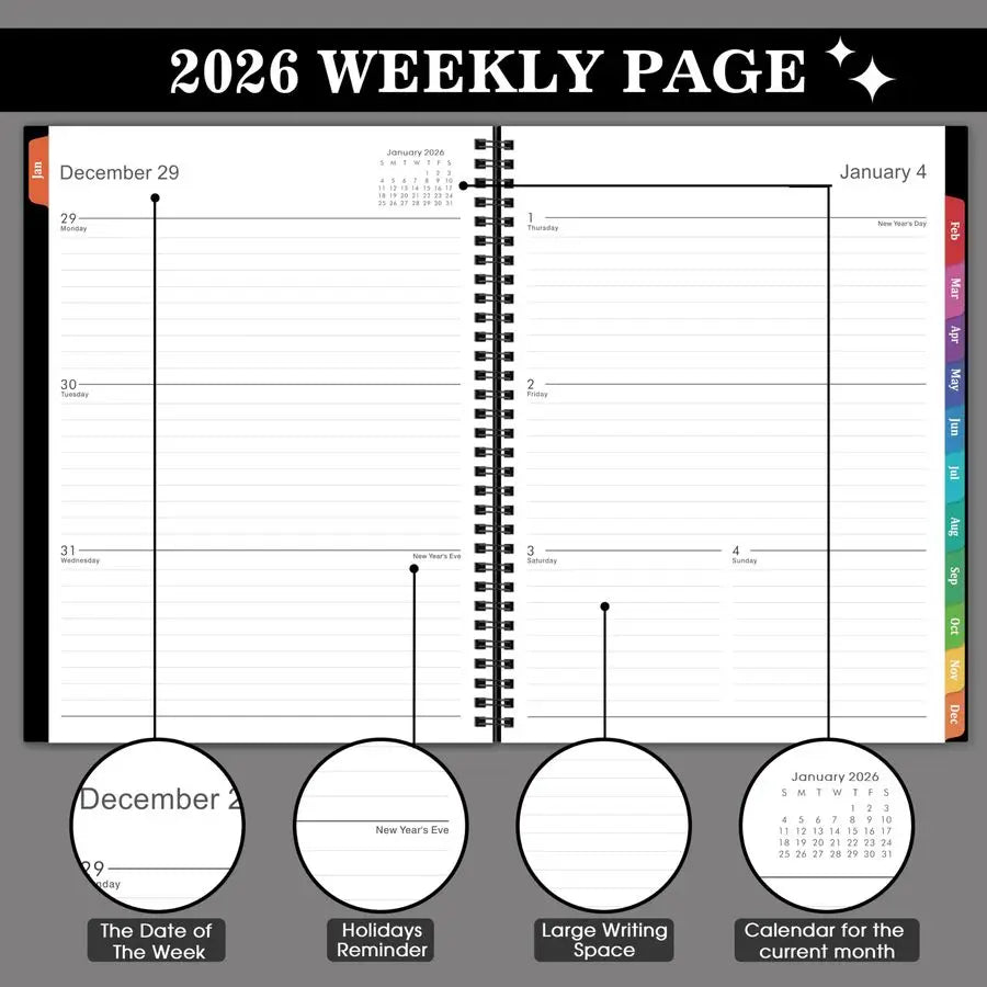 2026 Day Planner Planner