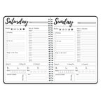 2026 Work/Day Planner With Hourly Schedules