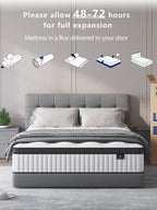 12 Inch Queen Size Hybrid Mattress