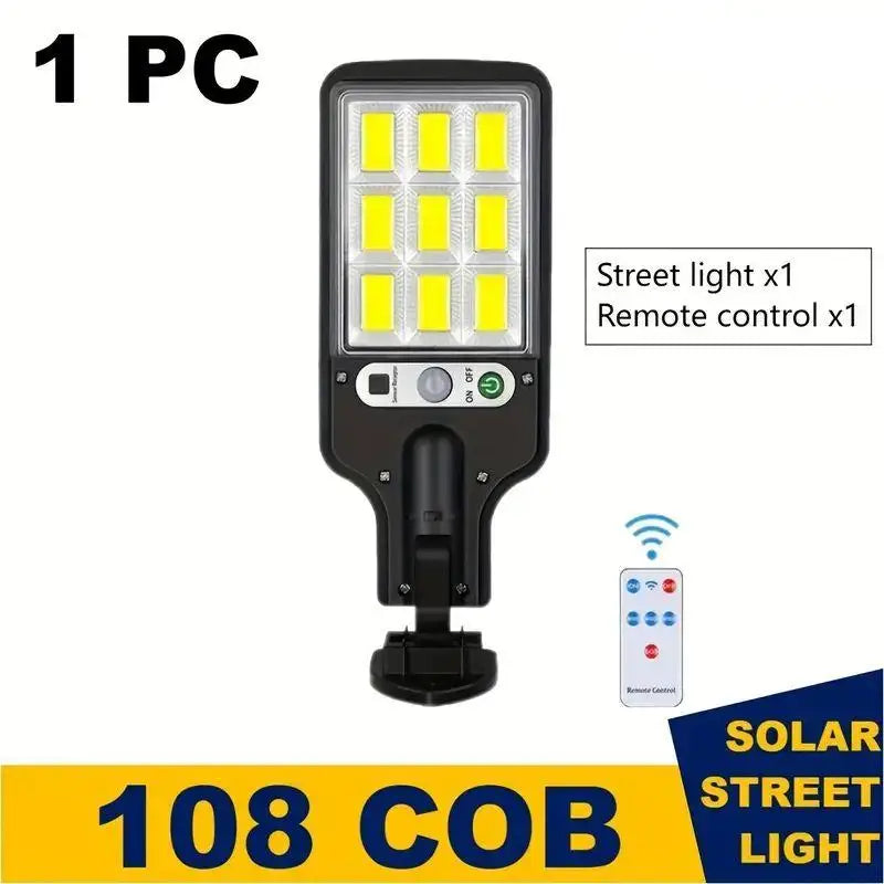 1/2/4-Pack Solar Street Lights