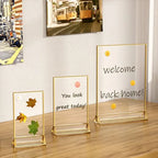 12 Pack 4 x 6 Clear Acrylic Picture Frames