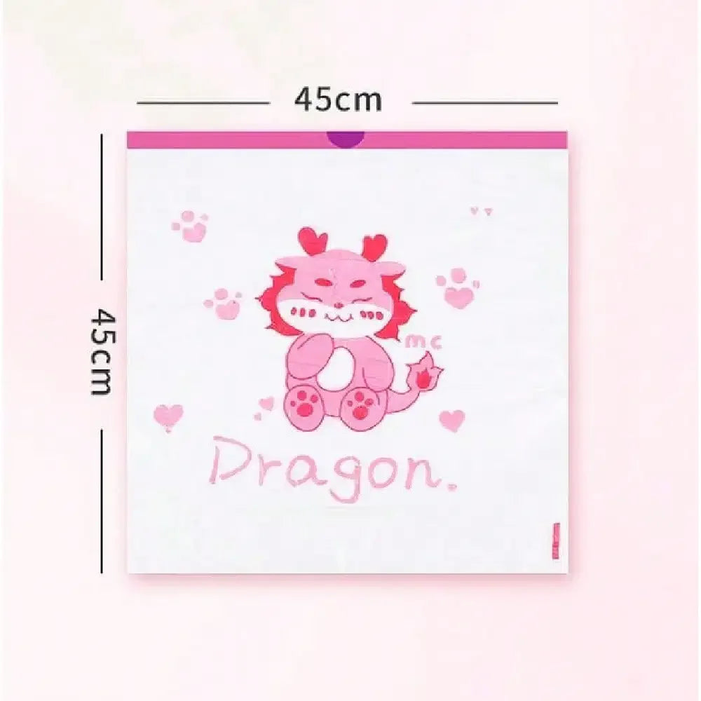 100PCS Trash Bags With  Cartoon Design
