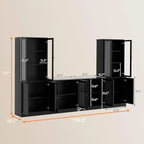 71" TV Stand Storage Set