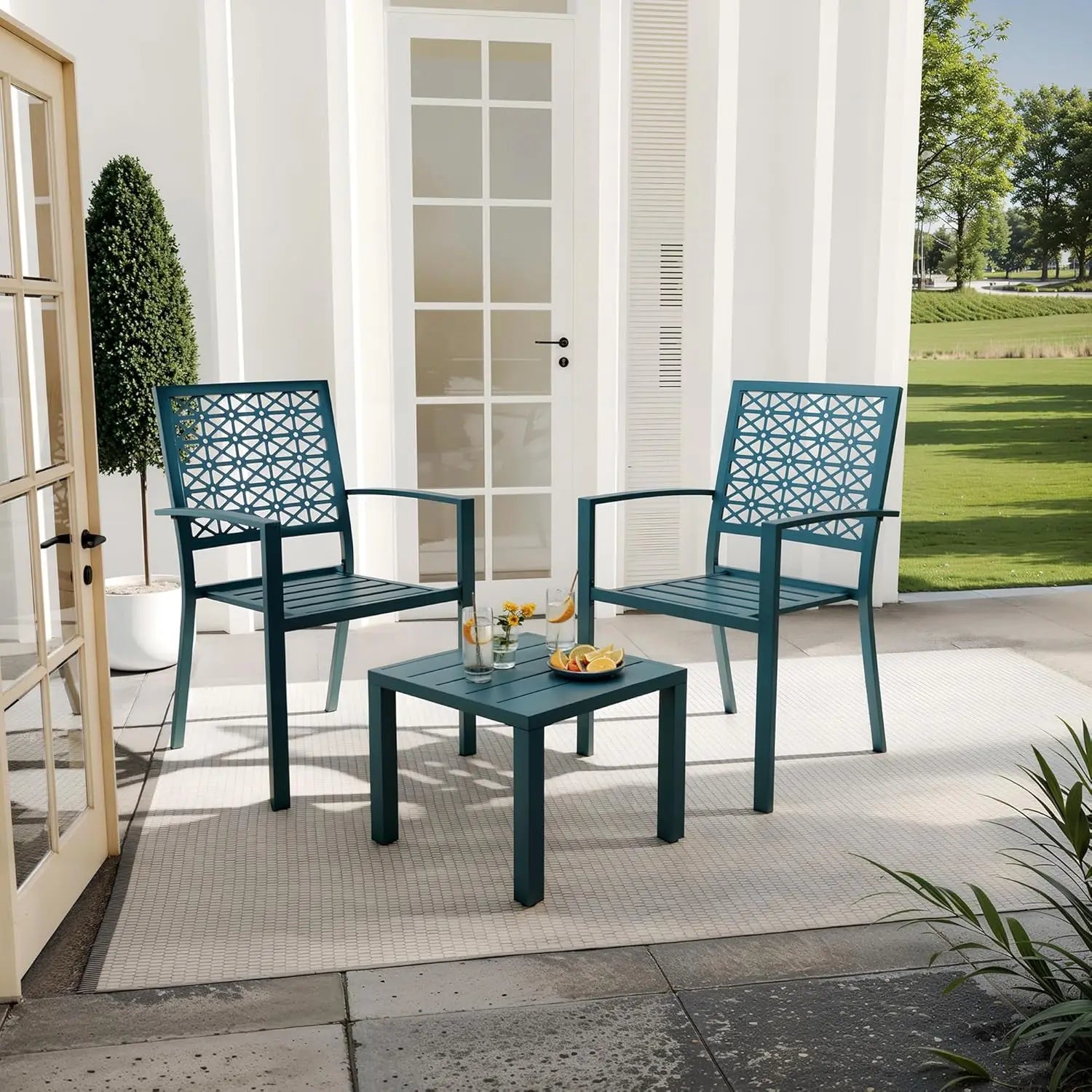 3 Piece Patio Bistro Set