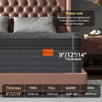 Gel Memory Foam Hybrid Pocket Spring Mattress