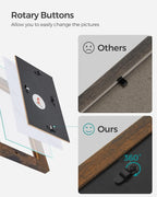 12-Pack 4x6 Photo Frames Collage Wall Decor