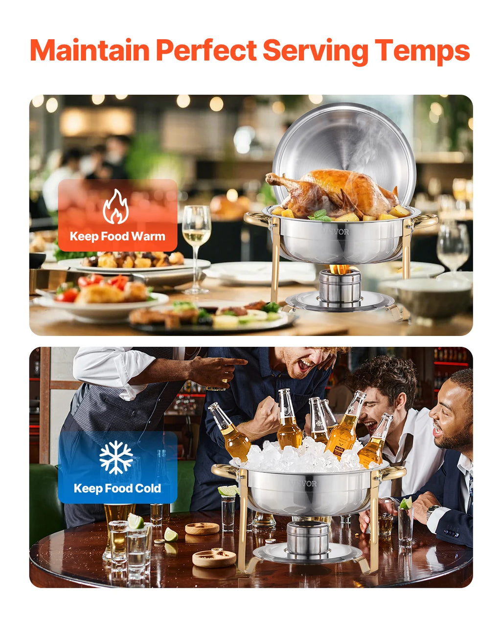 4 Piece Stainless Steel Chafing Dish