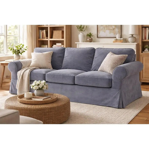 3 Pc. Sofa, Light Gray - Pet Friendly