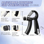 5Pcs Hand Adjustable Grip Trainer Kit