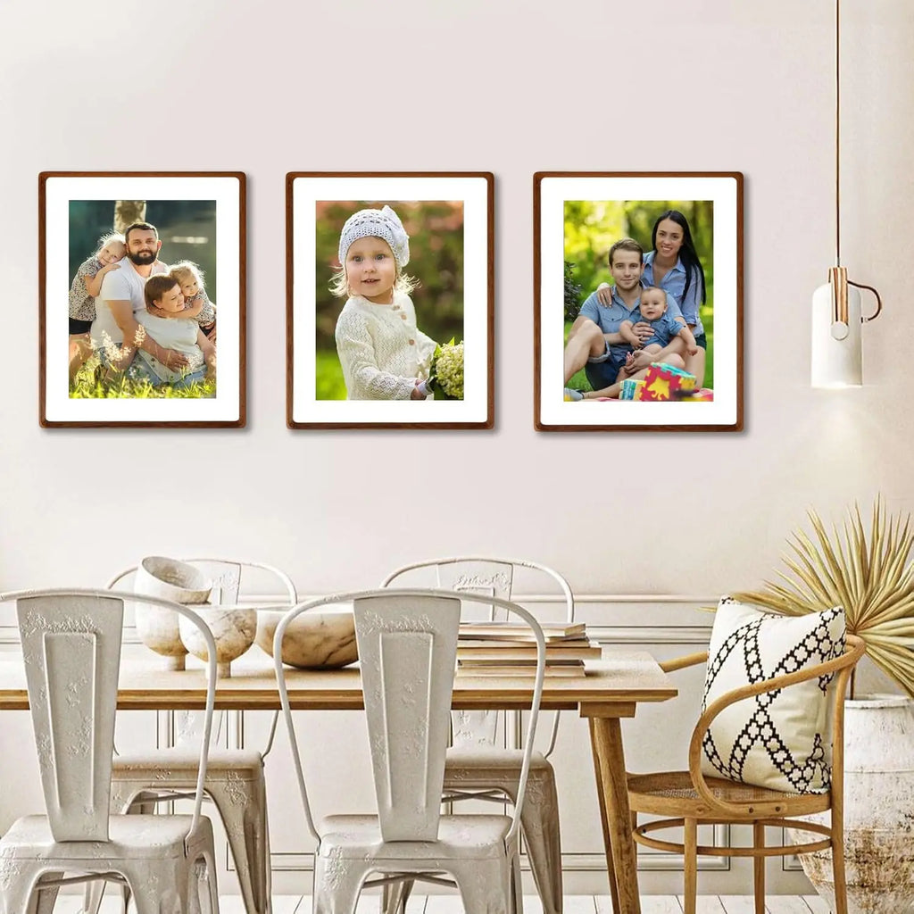 Solid Walnut 10x14 Picture Frame