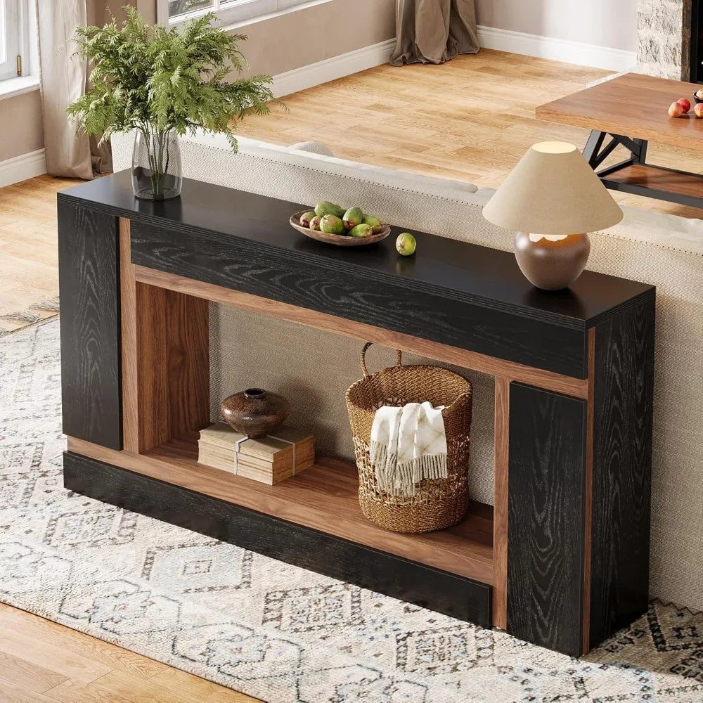 63-Inch Long Console Table for Entryway