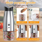 Rechargeable Automatic Pepper Mill Grinder