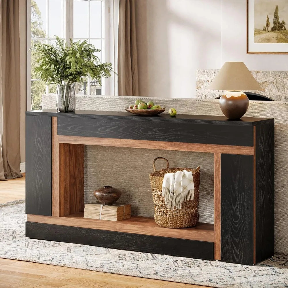 63-Inch Long Console Table for Entryway