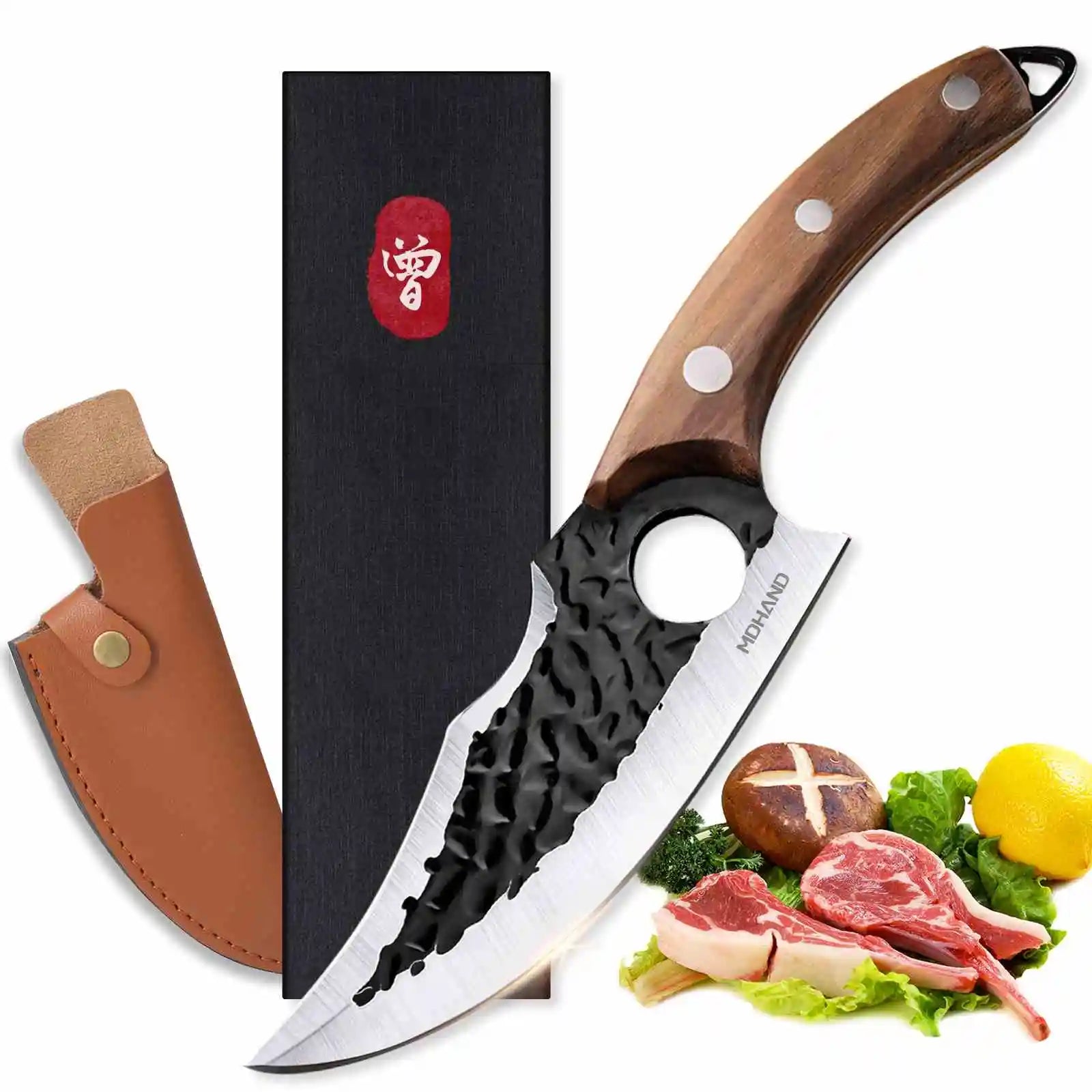 K Multifunctional Chef Knife With Sheath