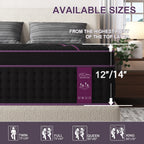 Twin Full Queen King Size  Medium-Firm Mattress