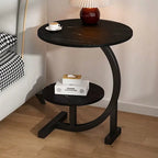 Space-Saving Modern Round Coffee Table
