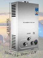 6L-18L Propane Gas Tankless Water Heater