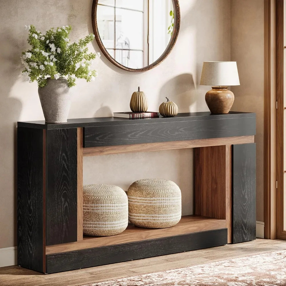 63-Inch Long Console Table for Entryway