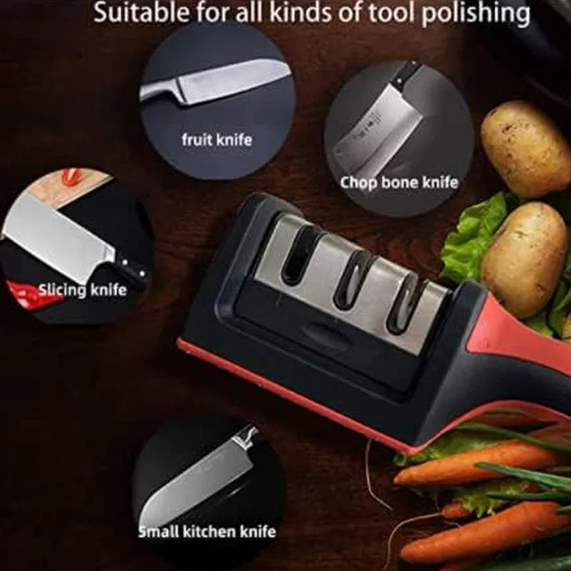 3-Stage Knife Sharpener Set
