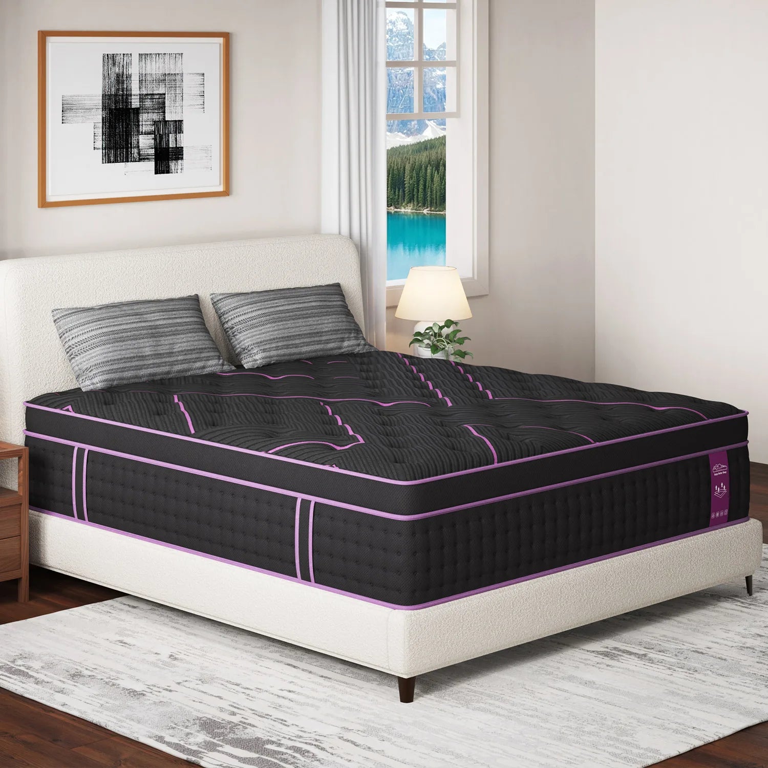 Twin Full Queen King Size  Medium-Firm Mattress