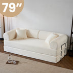 79’’ Folding Convertible Sofa Bed ,Corduroy