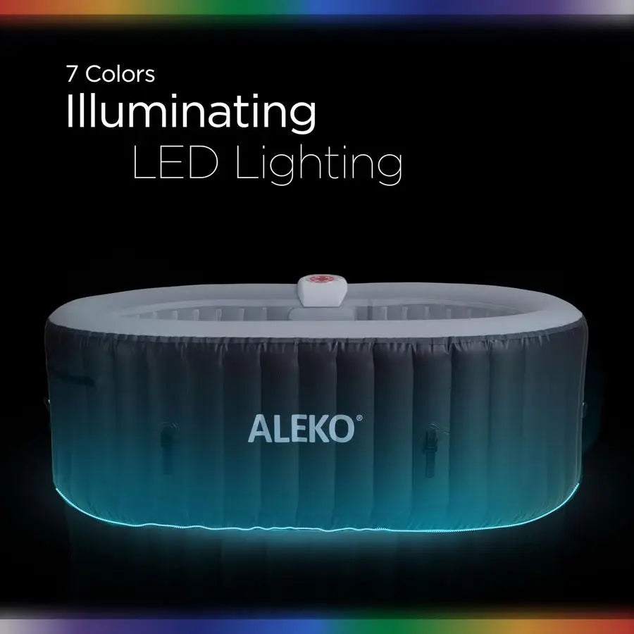 2 Person Inflatable Jetted Hot Tub