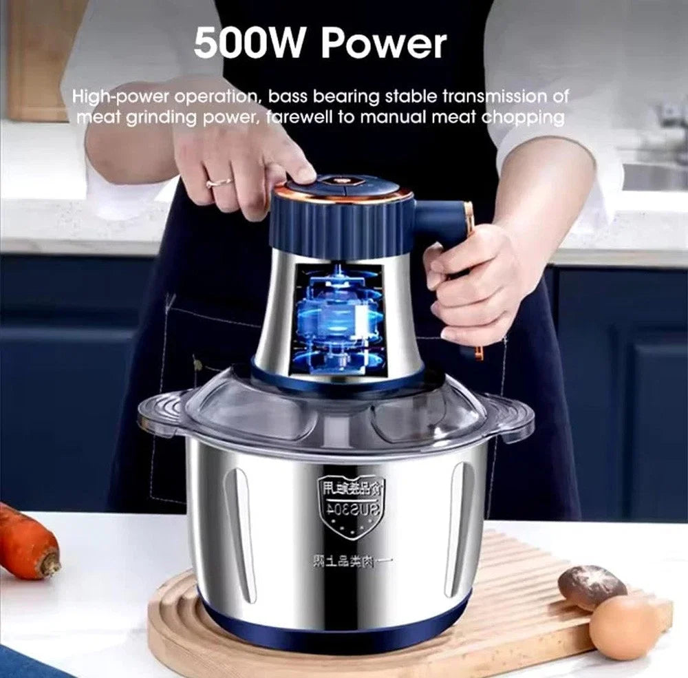 5L  Stainless Steel Food Processor Machine
