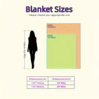 Fleece Blanket Twin Size - Warm/Cozy