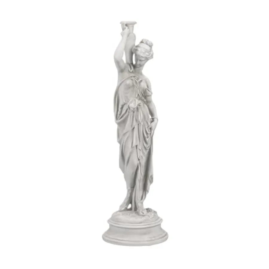 22" Greek Water Woman Outdoor Garden Statue