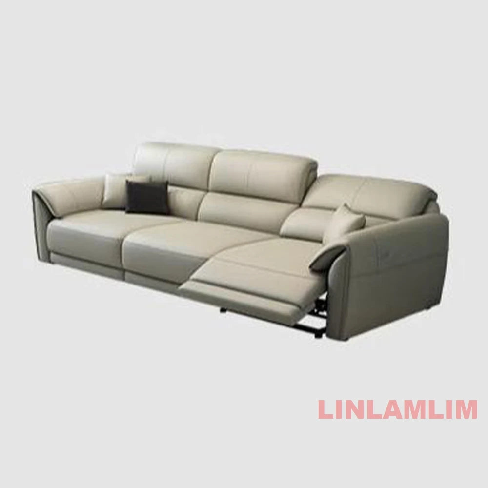 Leather Power Reclining Sofa – Sectional Couch