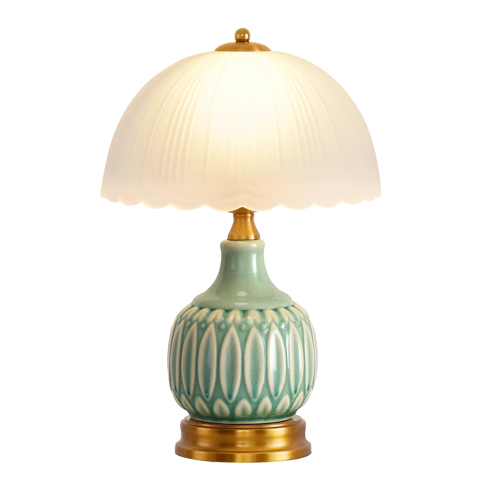 16" Vintage Ceramic Table Lamp
