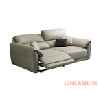 Leather Power Reclining Sofa – Sectional Couch