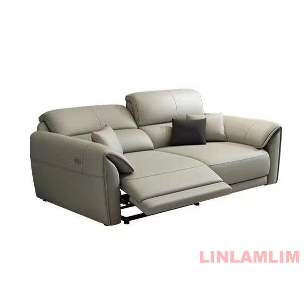 Leather Power Reclining Sofa – Sectional Couch