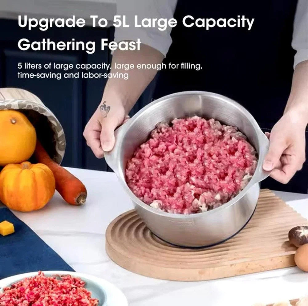 5L  Stainless Steel Food Processor Machine