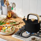 1.8L Black Ceramic Tea Kettle