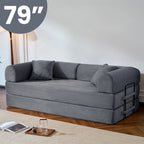 79’’ Folding Convertible Sofa Bed ,Corduroy