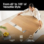 Expandable Round Dining Table Set