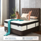 12 Inch Queen Size Hybrid Mattress