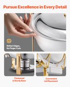 4 Piece Stainless Steel Chafing Dish
