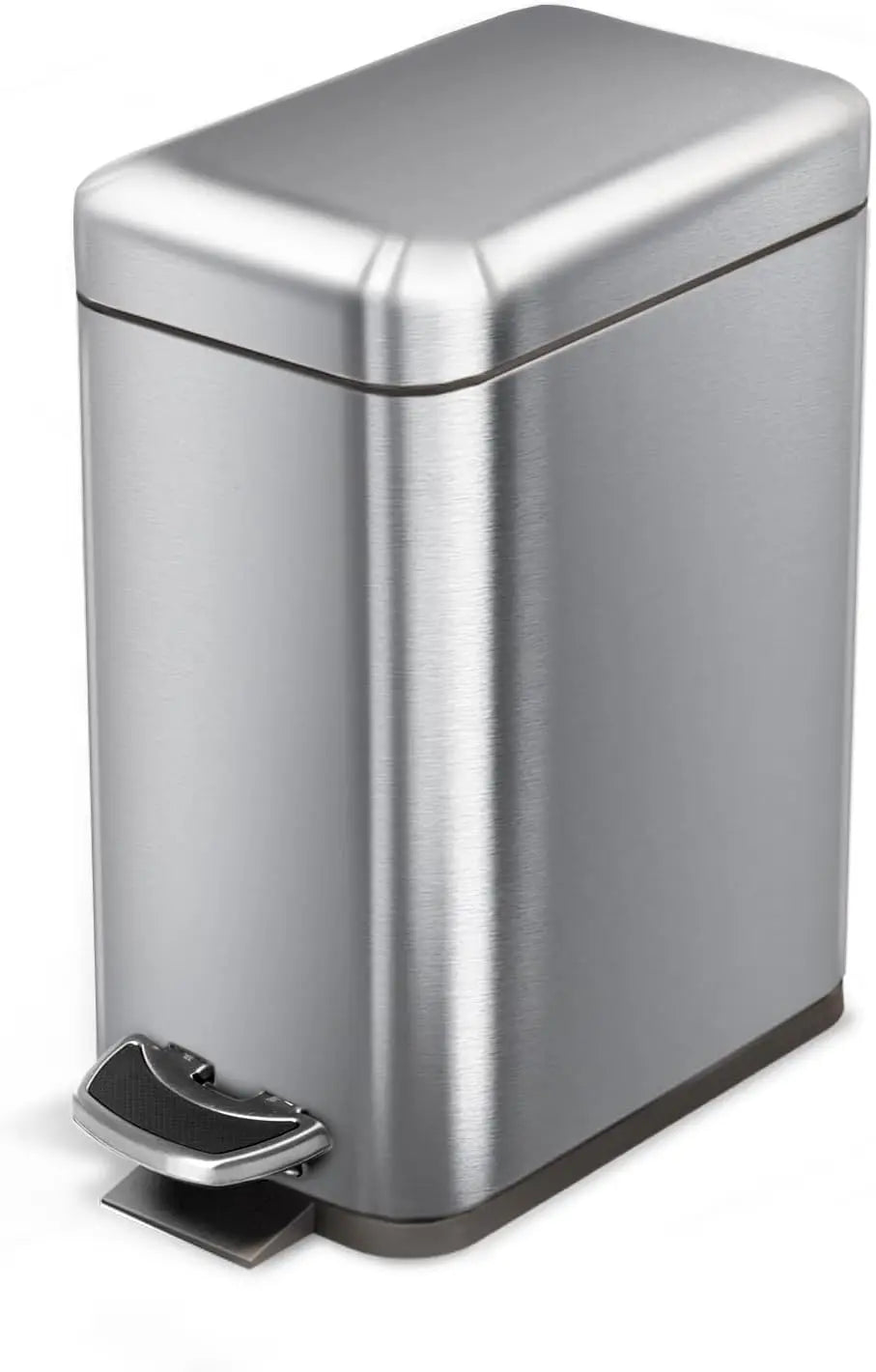 1.3 Gallon Stainless Steel Bathroom Trash Can