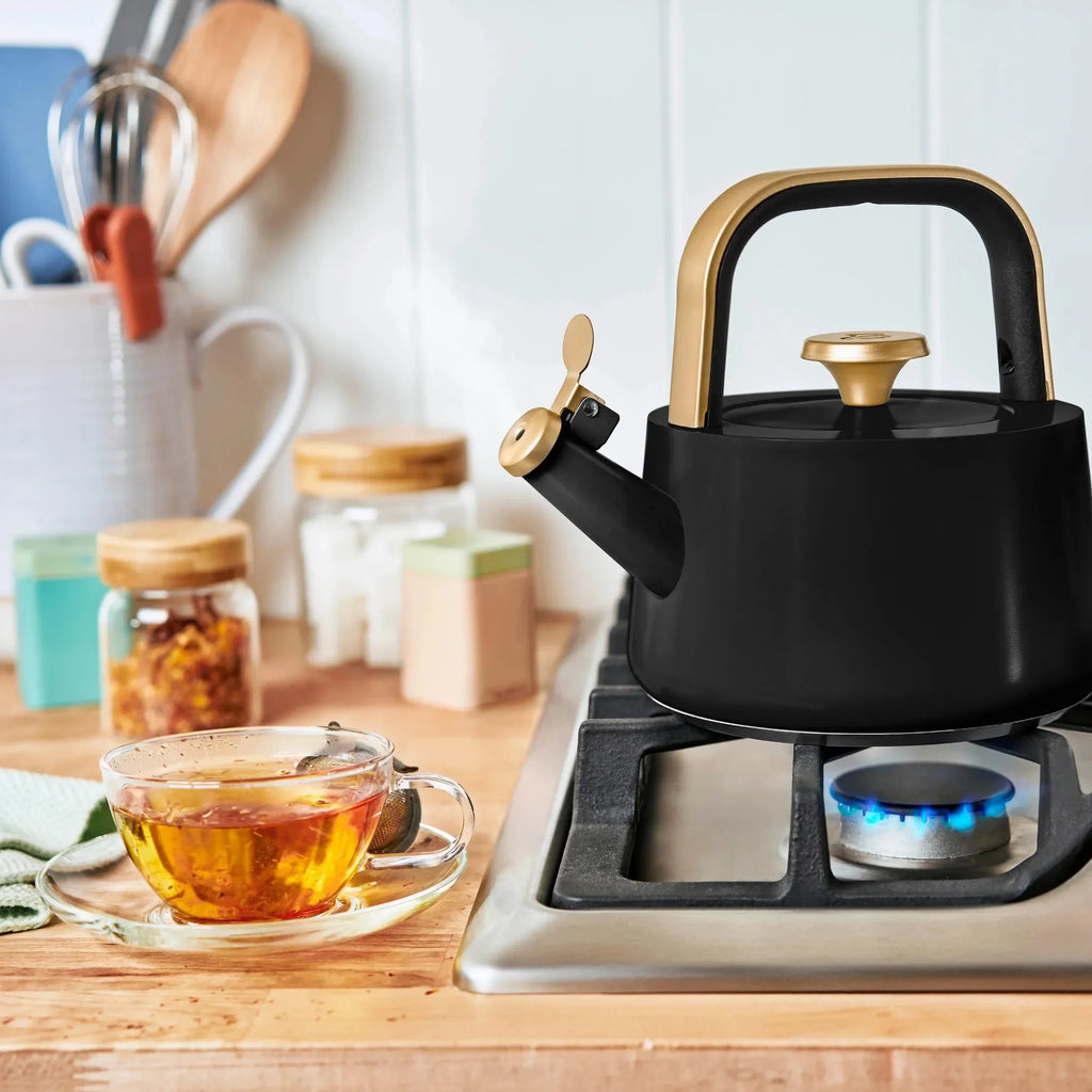 1.8L Black Ceramic Tea Kettle