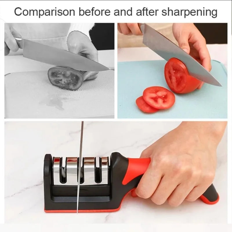 3-Stage Knife Sharpener Set