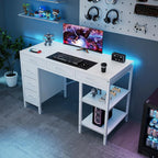 47-Inch Computer Desk with 6 Drawers